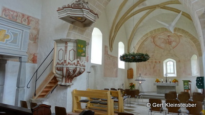 in der Kirche von Arnsdorf