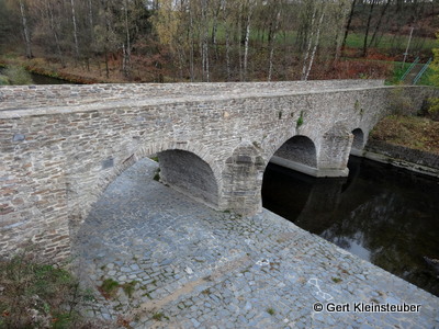 restaurierte Muldebrücke in Conradsdorf